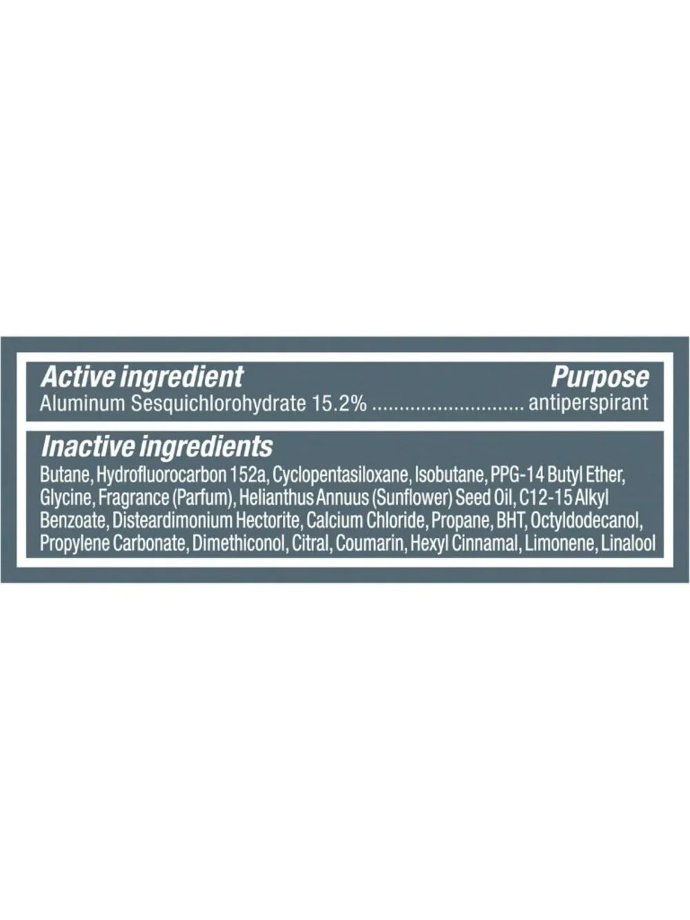 Men's Dry Spray Antiperspirant, Cedarwood & Tonka, 72H Protection, 4-Pack